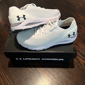 Under Armour HOVR Sonic 4 tennis shoes.